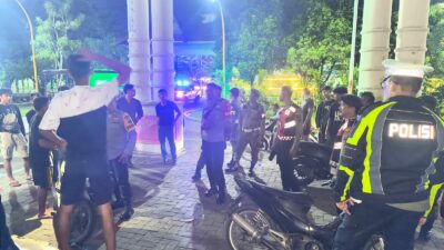 Sosialisasi Call Center 110, Lapor Aksi Premanisme, Tim Patroli Gabungan Himbau Warga