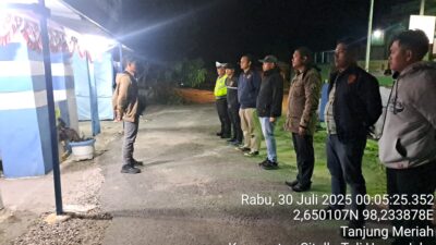Cegah 3 C Sat Reskrim Polres Pakpak Bharat Laksanakan KRYD Di Perbatasan Subulussalam Dairi Dan Pakpak Bharat.