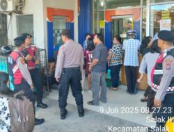 Laksanakan Patroli Rutin Samapta Polres Pakpak Bharat Berbaur Dengan Masyarakat Dan Beri Himbauan Kamtibmas.