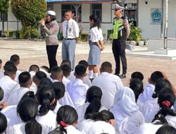Police Go To School di SMAN 1 Balige, Satlantas Polres Toba Ajak Para Pelajar Disiplin Berlalu Lintas