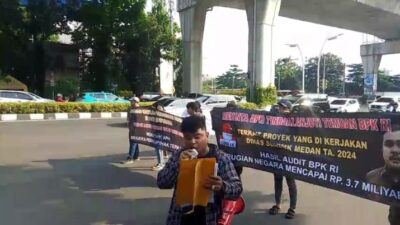 GERBRAK Tuntut KPK Panggil dan Periksa Gubsu,Bupati Batu Bara di ‘Goyang’ dari Gedung KPK