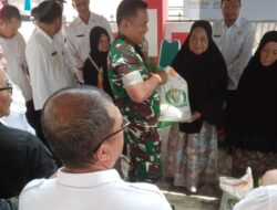 Dandim 0318/Natuna Hadiri Launching Penyaluran Bantuan Pangan di Kelurahan Ranai Kota