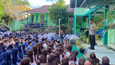 Antisipasi Bullying, Bhabinkamtibmas Sambangi MTSn Sibolga
