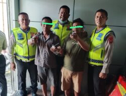 Razia Lalu Lintas, Polisi Temukan Alat Isap Sabu di Dalam Truk di Medan