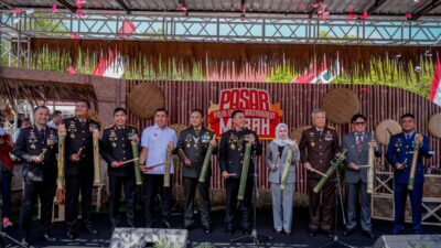 Meriahkan HUT Bhayangkara ke-79, Polda Sumut Gelar Pasar Murah dan Sajikan Kuliner Gratis untuk Warga