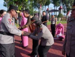 Kapolda Sumut Pimpin Upacara Kenaikan Pangkat Personel, Tegaskan Komitmen Polri yang Humanis dan Presisi
