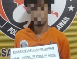 Perang Terhadap Narkoba, Pengedar di Andansari di Bekuk Sat Narkoba Polres Belawan