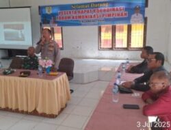 Kapolsek Sukaramai Sosialisasi Cegah Karhutla