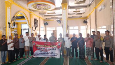Polres Sibolga Sambangi Masjid Al-Jamil Sibolga, Dalam Rangka Jumat Curhat