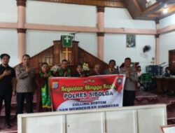 Himbauan Polres Sibolga Kepada Jemaat Gereja GKPI, Lapor Aksi Premanisme