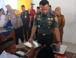 Kodim 0209/Labuhanbatu Dukung Penuh Launching Program Makan Bergizi Gratis, Siap Kawal Pendirian 27 Dapur Gizi