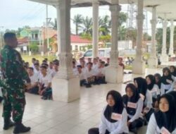 Koramil 12/LP Hadiri dan Laksanakan Seleksi Paskibraka Kecamatan Sungai Kanan Tahun 2025
