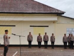 Kapolres Pakpak Bharat : Ops Patuh Toba 2025 Mari Kita Dukung Personil Jangan Lakukan Pelanggaran.