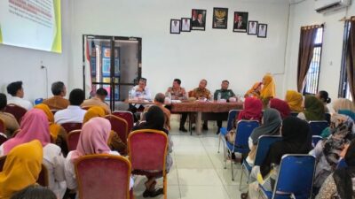 Danramil 12/LP Hadiri Lokakarya Mini Lintas Sektoral Puskesmas Langga Payung