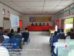 Kapolsek Salak Sosialisasi Sadar Hukum Di Desa Aornakan II Kecamatan PGGS Kabupaten Pakpak Bharat.