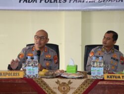 Biro Rena Polda Sumut Kunjungi Polres Pakpak Bharat Lakukan Penilaian Dan Asistensi PEKPPP Tahun 2025.
