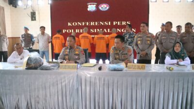 Sat Narkoba Polres Simalungun Raih Prestasi Gemilang, Berhasil Ungkap 110 Kasus dan Sita 1,1 Kilogram Sabu dalam 7 Bulan