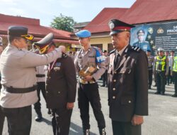 Personil Polres Sibolga Laksanakan Upacara Wisuda Purna Bakti