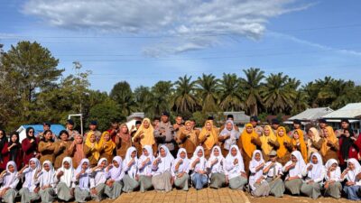 Dekat Dengan Dunia Pendidikan Batalyon C Brimob Polda Sumut Go To School.