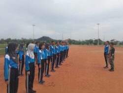 Koramil 01/AK latih Paskibraka Kabupaten Labuhanbatu Utara