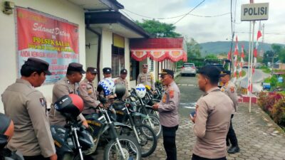 Kasat Binmas Polres Pakpak Bharat : Mari Tingkatkan Kinerja Kita Di Tengah Masyarakat.