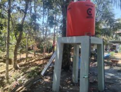 Pembangunan Sumur Bor dan MCK di Lokasi TMMD 125 Kodim 0209/Labuhanbatu Desa Tanjung Medan Capai 95%