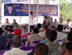 Babinsa Koramil 09/NL Hadiri Sosialisasi Penyebarluasan Ideologi Pancasila dan Penguatan Wawasan Kebangsaan