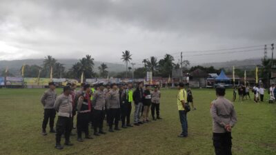 Tinada Cup Masuk Babak Perempat Final Polres Pakpak Bharat Lakukan Penebalan Pengamanan.