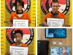 Penyalah Guna Narkoba di Kebun Nginap di Sel Polres Belawan