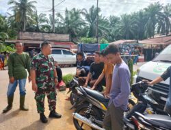 Koramil 12/LP Laksanakan Penggalangan dan Penyuluhan Bahaya Narkoba di Desa Sampean