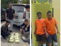 Polda Sumut Gulung Jaringan Narkoba Antarprovinsi, Sita 10 Kg Sabu Tujuan Palembang