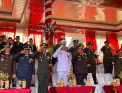 Forkopimda Kota Sibolga Hadiri Upacara Penurunan Bendera Merah Putih Dilapangan Simaremare Sibolga