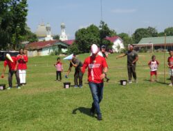 Lomba HUT ke-80 RI di Kodim 0209/Labuhanbatu Berlangsung Meriah dalam Nuansa Merah Putih