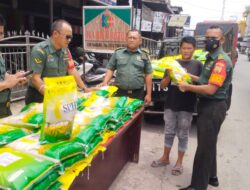Koramil 13/AN Turut Andil dalam Gerakan Pangan Murah di Wilayah Bilah Hulu.