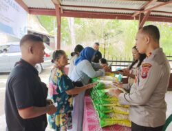 Stabilkan Harga Pangan, Polres Sibolga Laksanakan Gerakan Pangan Murah