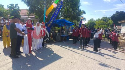Bersama Anggota DPRD Babinsa Ikut Dalam Serta Menyemarakan Lomba 17 Agustus HUT RI Ke-80