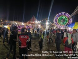 Gelar Patroli Rutin,Polres Pakpak Bharat Dan Jajaran Amankan Malam Weekend.