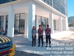 Sat Samapta Polres Pakpak Bharat Sisir Objek Vital Pastikan Situasi Kamtibmas Aman Dan Kondusif.
