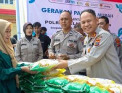 Gerakan Pangan Murah, Polres Pelabuhan Belawan Sediakan 4 Ton Beras dan 2.000 Liter Minyak Goreng
