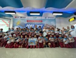 Sambut Hut RI ke-80,Pelindo Regional 1 Gelar Port Visit