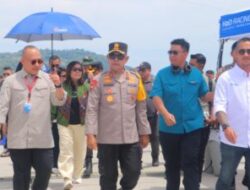 Kapolda Sumut Tinjau Pengamanan dan Kesiapan Event Aquabike & F1H2O di Danau Toba