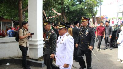 Dandim 0209/Labuhanbatu Hadiri Upacara HUT ke-80 RI, Bupati Maya Hasmita Jadi Inspektur Upacara