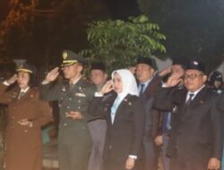 Dandim 0209/Labuhanbatu Hadiri Apel Kehormatan dan Renungan Suci di Taman Makam Pahlawan