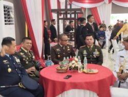 Pasintel YONMARHANLAN I Hadiri Undangan Pemko Medan,Saksikan Siaran Langsung Upacara Hut RI ke 80 Tahun 2025
