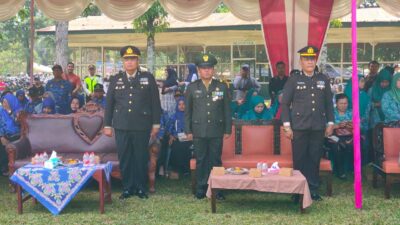 Koramil 09/NL Hadiri dan Dukung Pelaksanaan Upacara HUT ke-80 RI di Kecamatan Bilah Hilir dan Pangkatan
