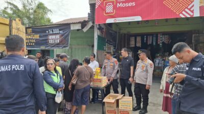 Masyarakat Merasa Terbantu Polres Pakpak Bharat Sentuh 2 Kecamatan Dalam Rangka Gerakan Pangan Murah.