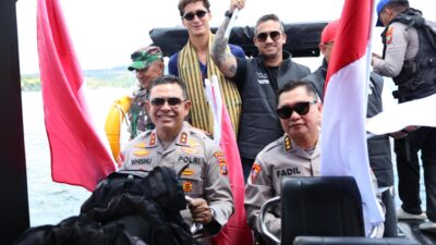 Kapolda Sumut dan Astamaops Polri Cek Pengaman F1 Powerboat 2025