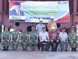 Pangdam XIX/TT Dampingi Menhan RI Tinjau Galangan di Batam, hingga Resmikan Masjid
