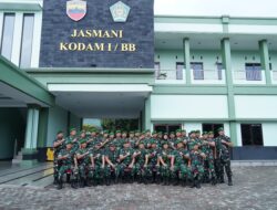 Pangdam I/BB Kunjungi satuan Jasdam I/BB dan Topdam I/BB, Pastikan Kesiapan operasional Satuan
