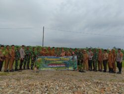 Koramil 01/AK Dukung Reboisasi Kodim 0209/Labuhanbatu, 150 Pohon Ditanam di Jalur Dua Aek Kanopan